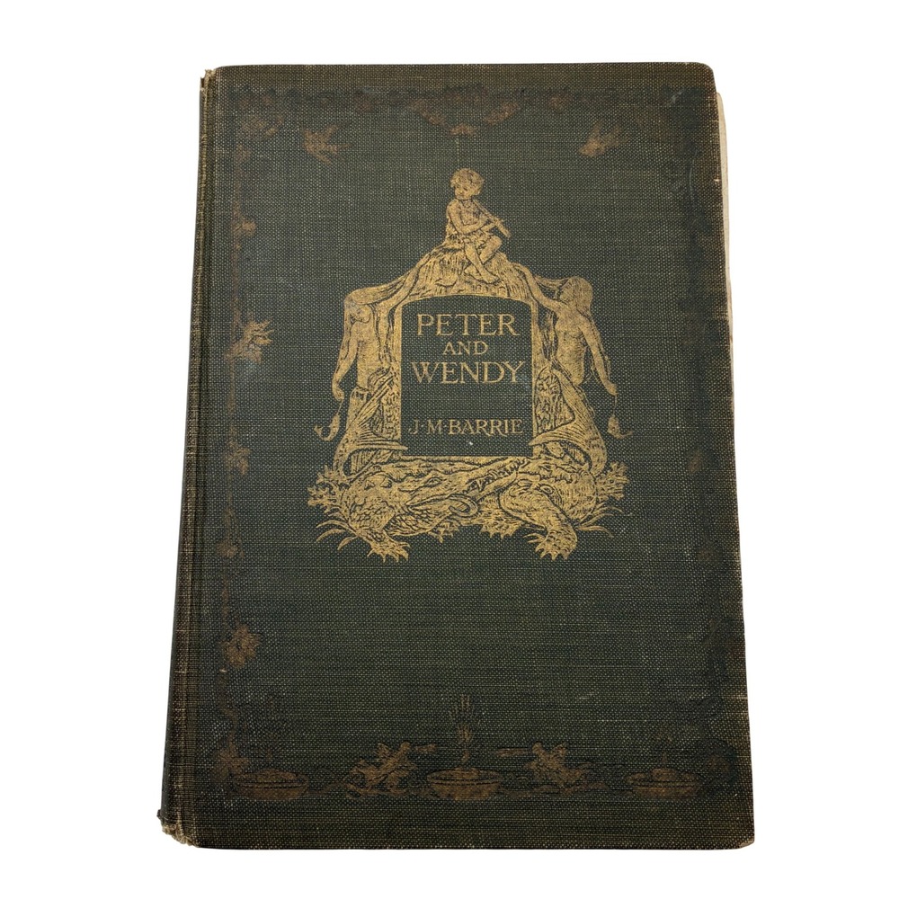 Peter and Wendy J.M. Barrie 1911 First Edition First Print F.D. Bedford Scribner